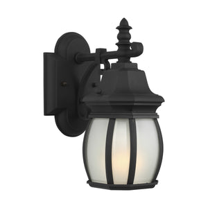 Generation Lighting. - 89104-12 - One Light Outdoor Wall Lantern - Wynfield - Black