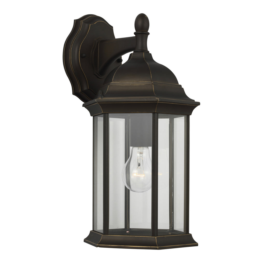 Generation Lighting. - 8938701-71 - One Light Outdoor Wall Lantern - Sevier - Antique Bronze