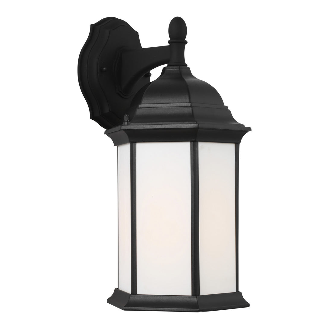 Generation Lighting. - 8938751-12 - One Light Outdoor Wall Lantern - Sevier - Black