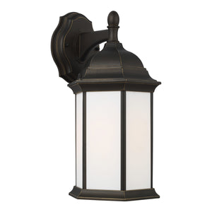 Generation Lighting. - 8938751-71 - One Light Outdoor Wall Lantern - Sevier - Antique Bronze