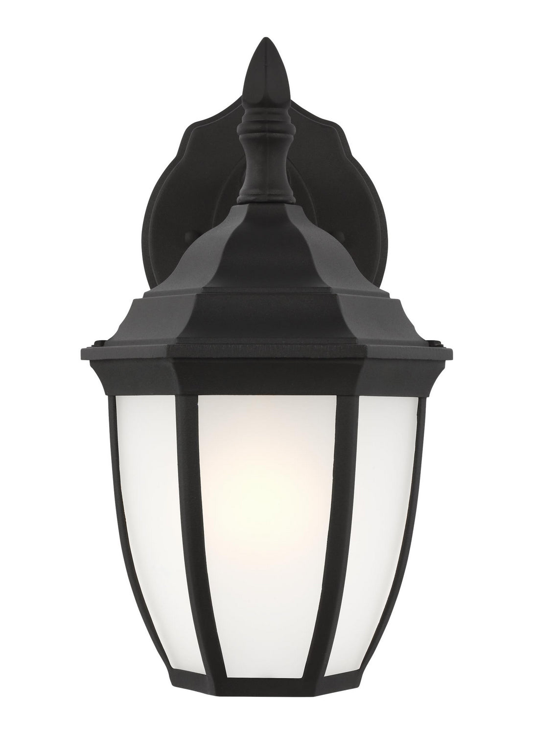 Generation Lighting. - 89936-12 - One Light Outdoor Wall Lantern - Bakersville - Black