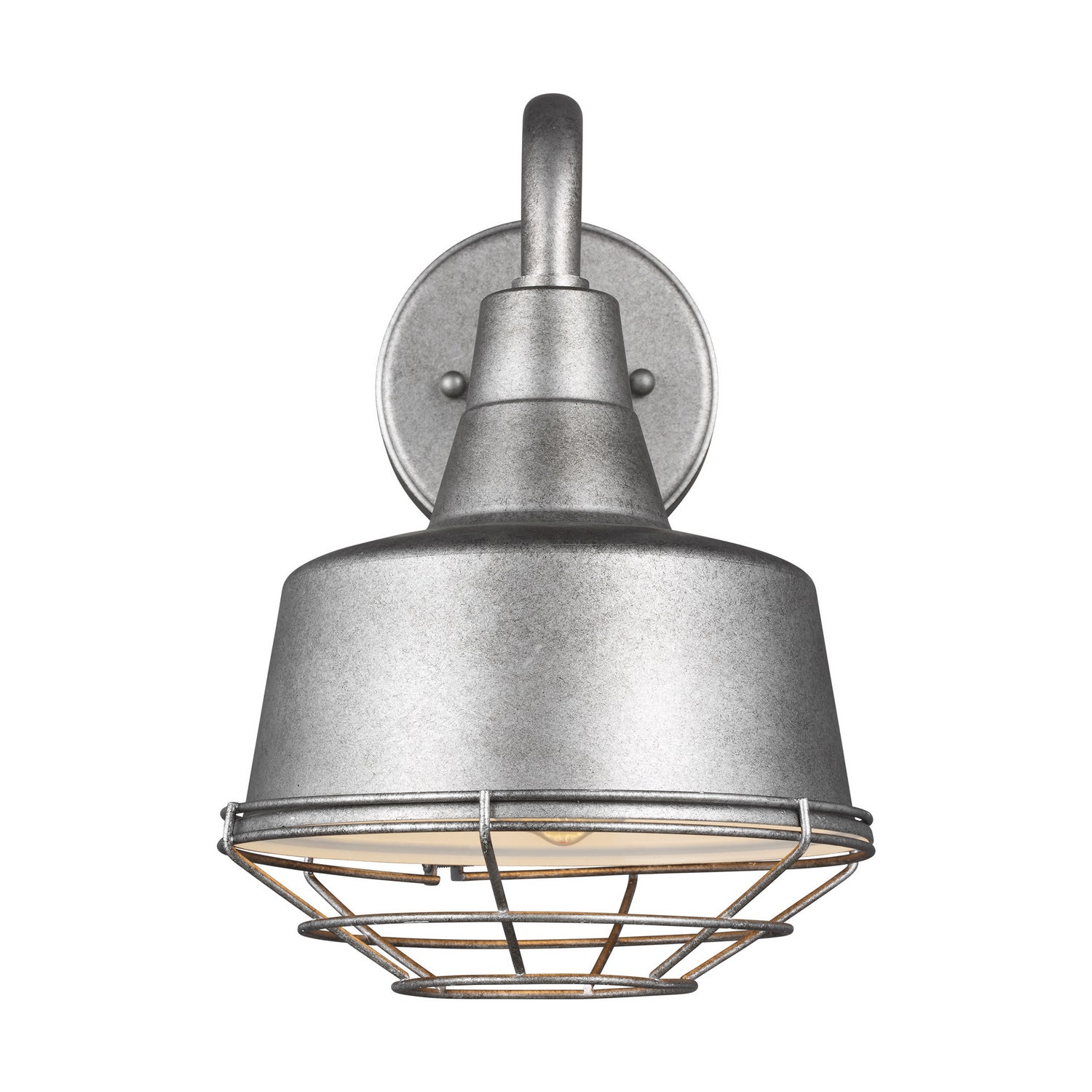 Visual Comfort Studio - 95374-57 - Cage - Barn Light - Weathered Pewter