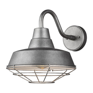 Visual Comfort Studio - 96374-57 - Cage - Barn Light - Weathered Pewter