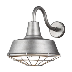 Visual Comfort Studio - 97374-57 - Cage - Barn Light - Weathered Pewter