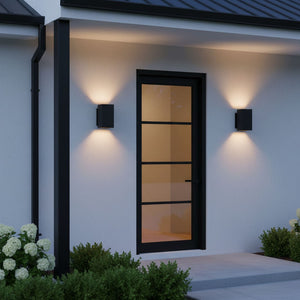 Visual Comfort Studio - 8731701-12 - One Light Outdoor Wall Lantern - Pohl - Black