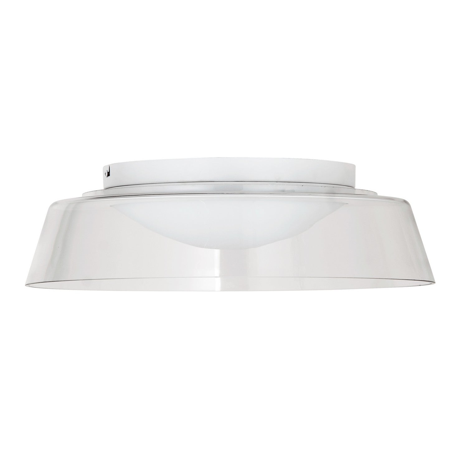 Dainolite Ltd - 3145-LEDFH18-CL-MW - LED Flush Mount - Crawford - White