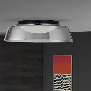 Dainolite Ltd - 3145-LEDFH18-SM-MB - LED Flush Mount - Crawford - Black