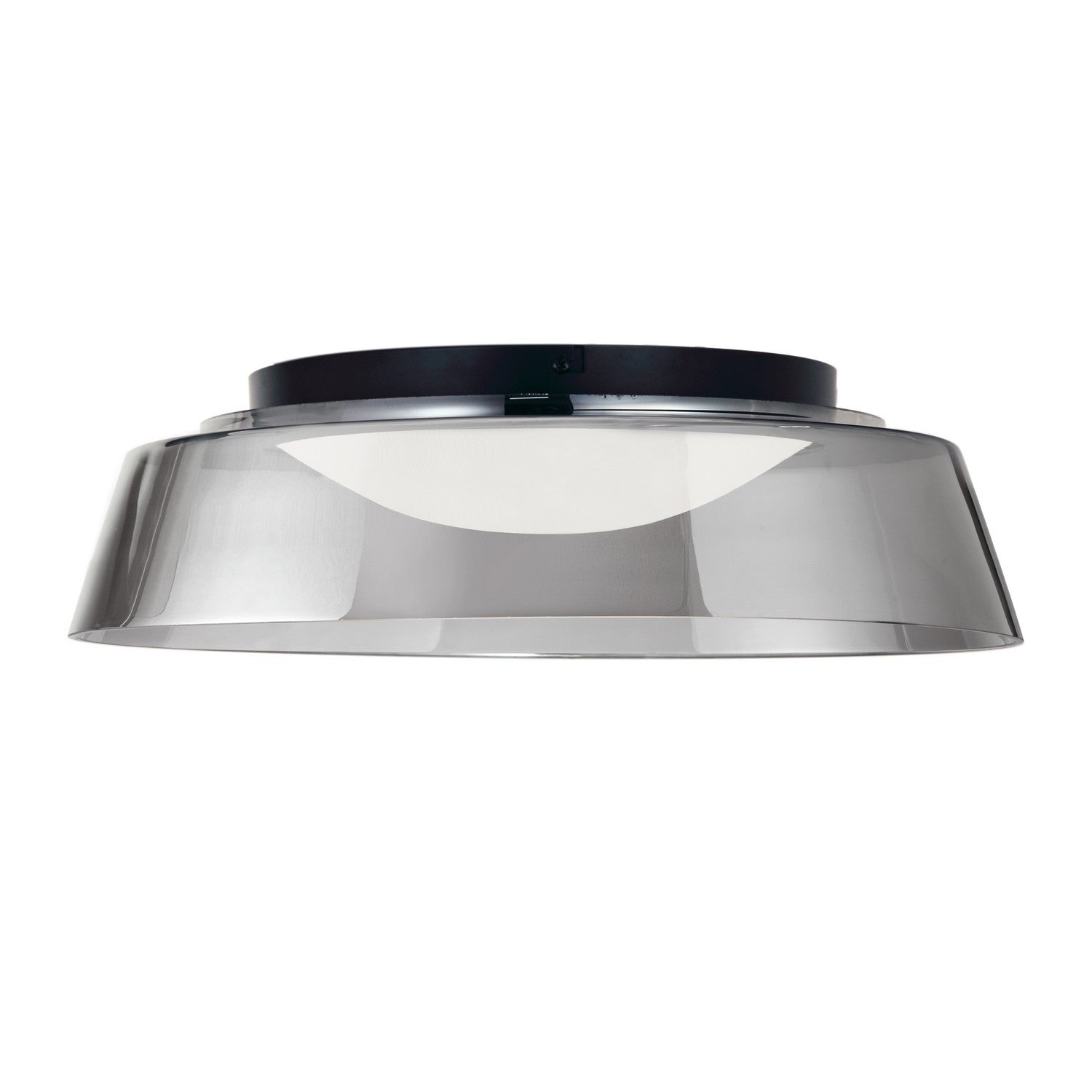 Dainolite Ltd - 3145-LEDFH18-SM-MB - LED Flush Mount - Crawford - Black