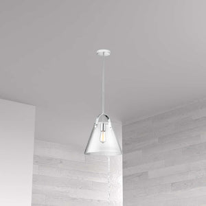 Dainolite Ltd - 871P-PC - One Light Pendant - Polly - Clear