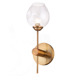 Dainolite Ltd - ABI-141W-VB-CLR - One Light Wall Sconce - Abii - Vintage Bronze