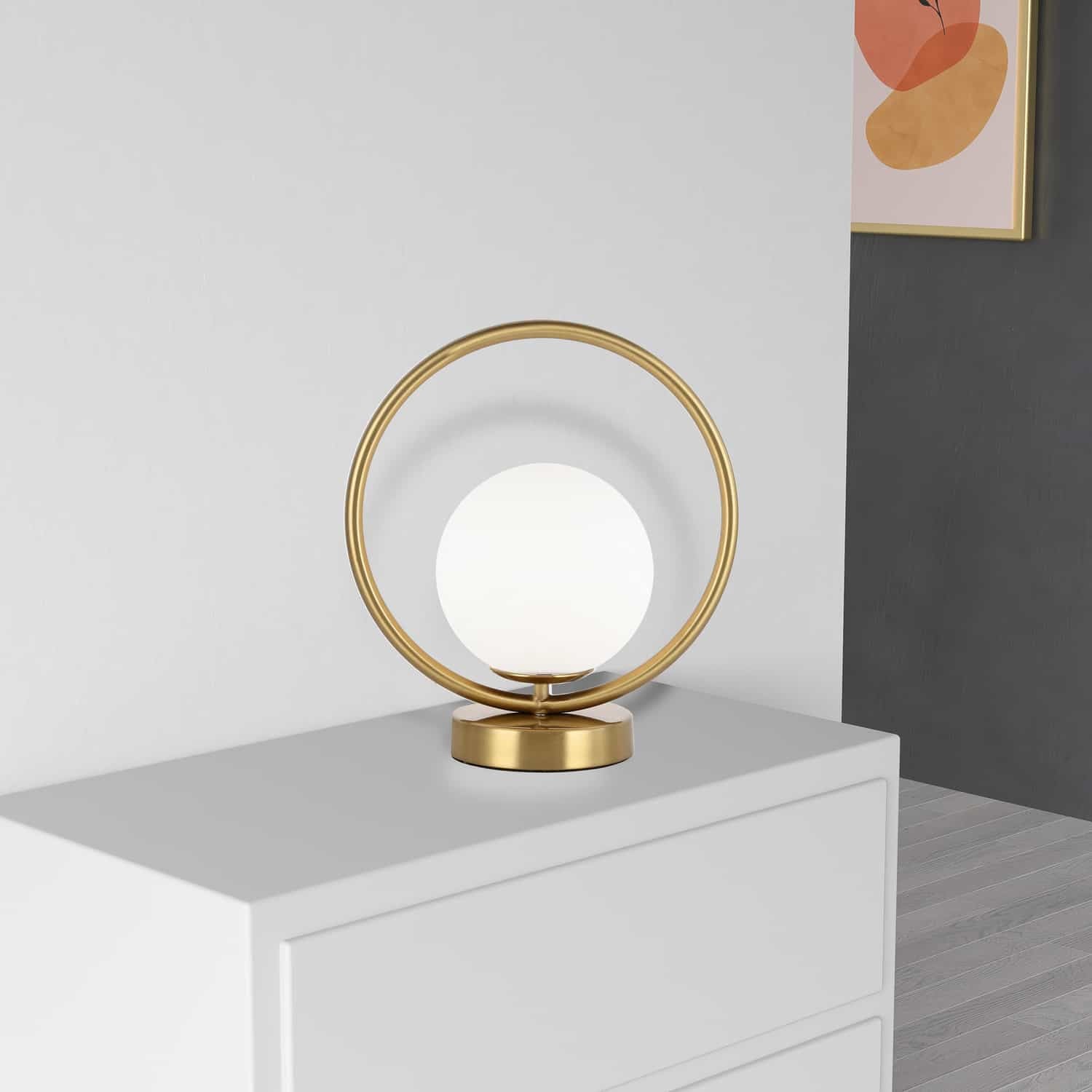 Dainolite Ltd - ADR-101T-AGB - One Light Table Lamp - Adrienna - Aged Brass