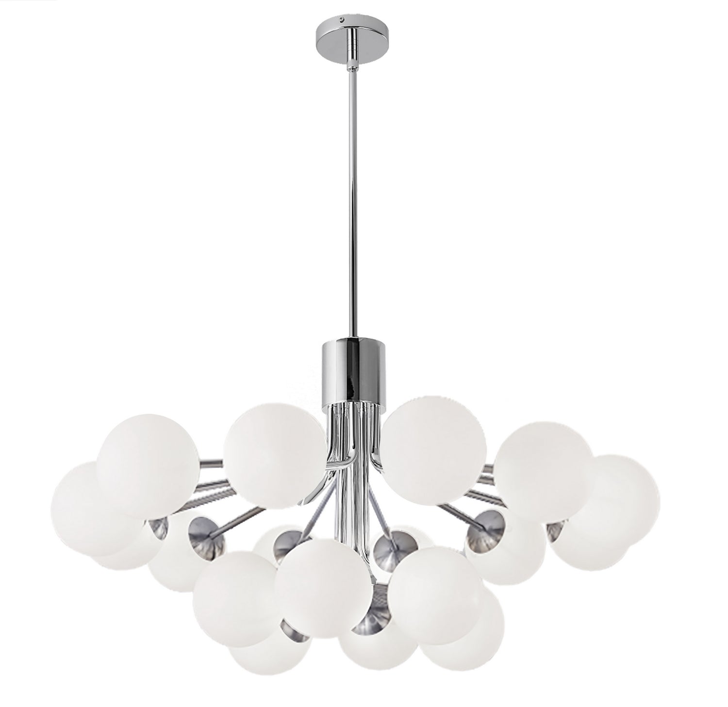 Dainolite Ltd - AMA-3618C-PC - 18 Light Chandelier - Amanda - Polished Chrome