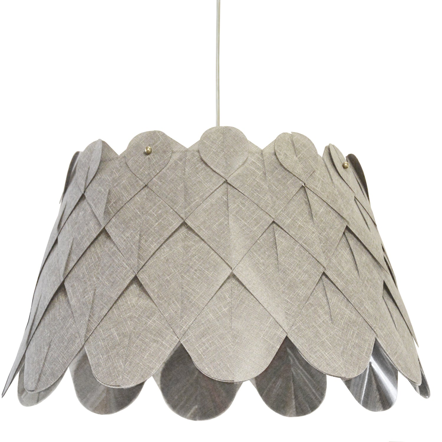 Dainolite Ltd - AMI181-PC-2423 - One Light Pendant - Amirah - Grey