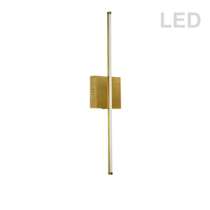 Dainolite Ltd - ARY-2519LEDW-AGB - LED Wall Sconce - Array - Aged Brass