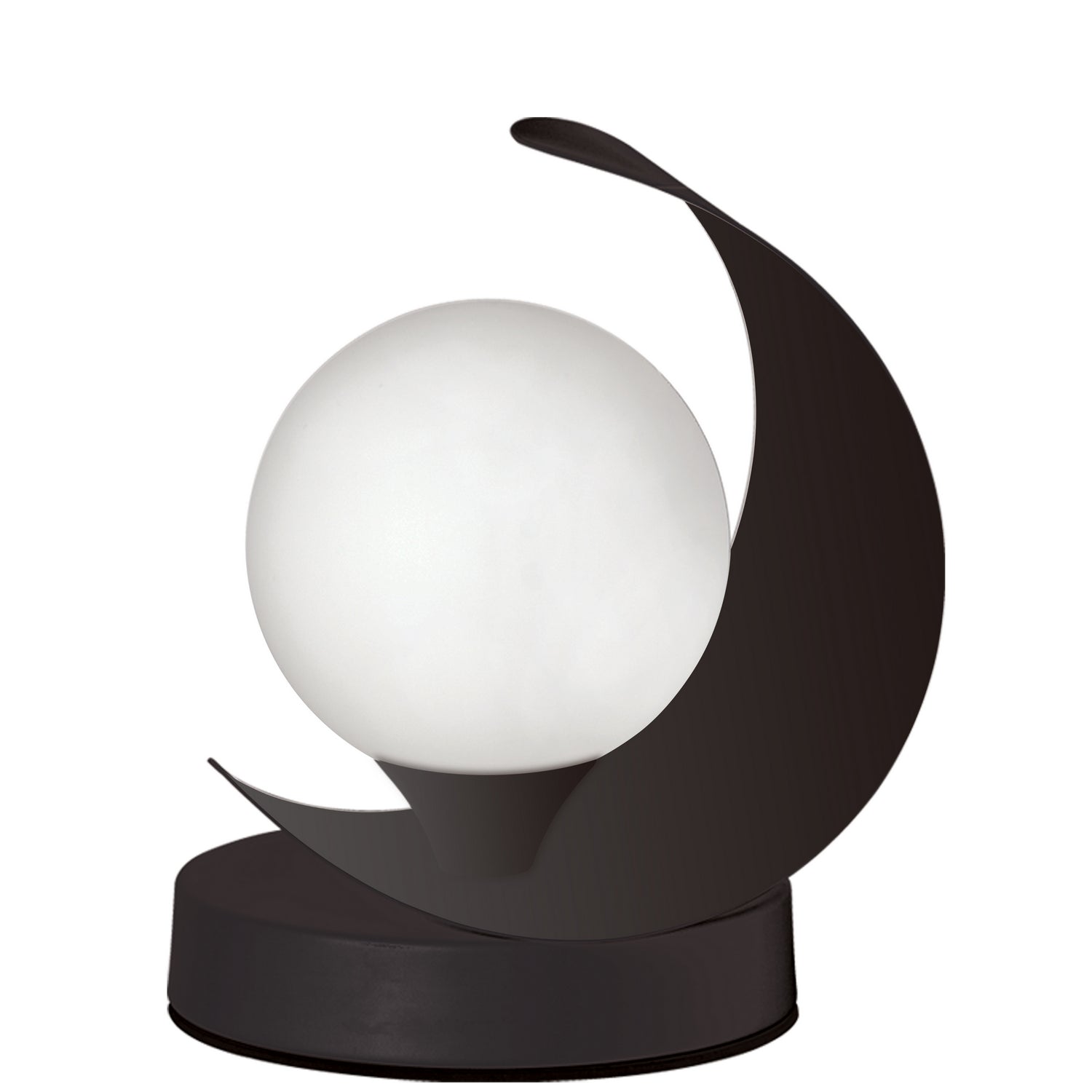 Dainolite Ltd - CRT-61T-MB - One Light Table Lamp - Crescent - Black