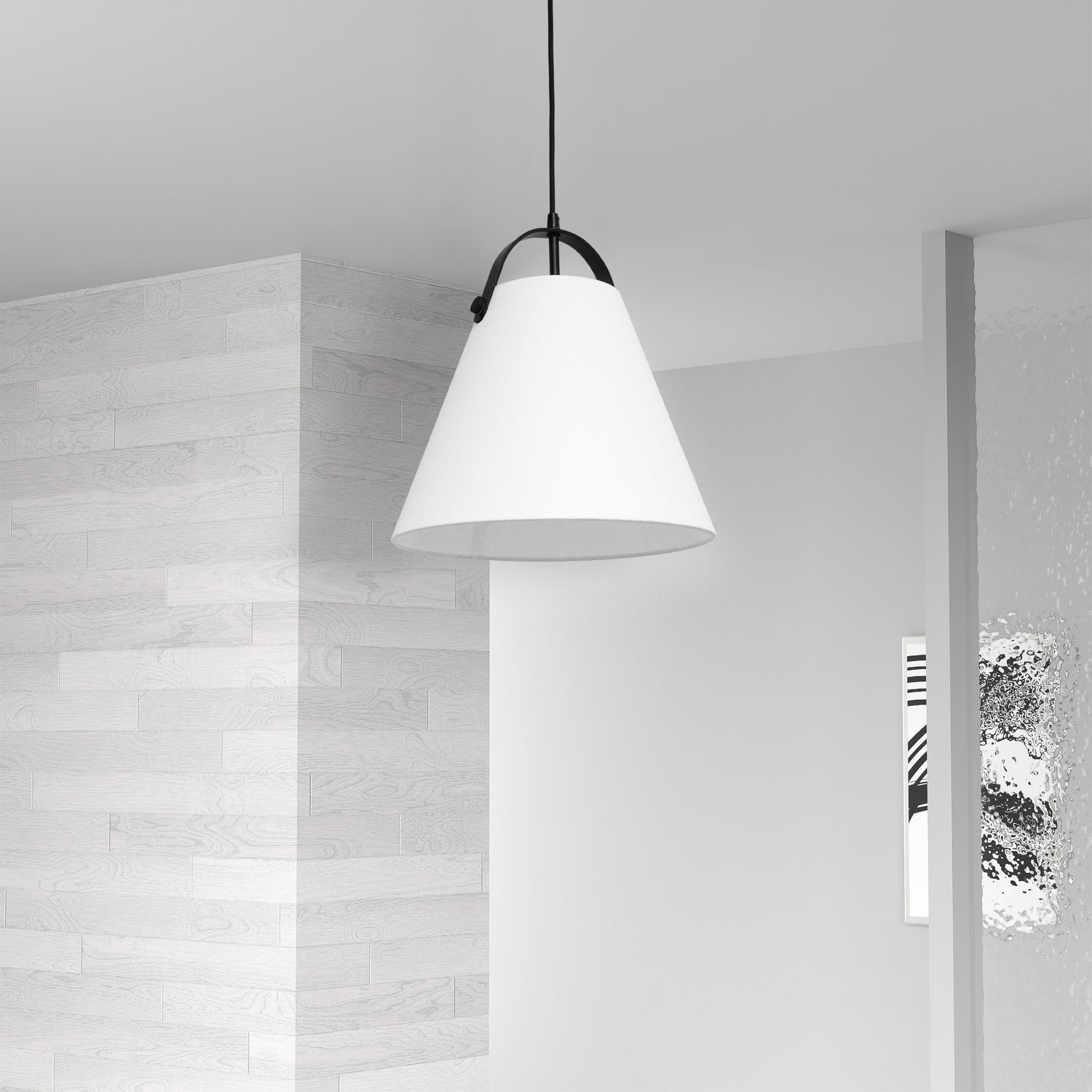 Dainolite Ltd - EMP-111P-790-MB - One Light Pendant - Emperor - White