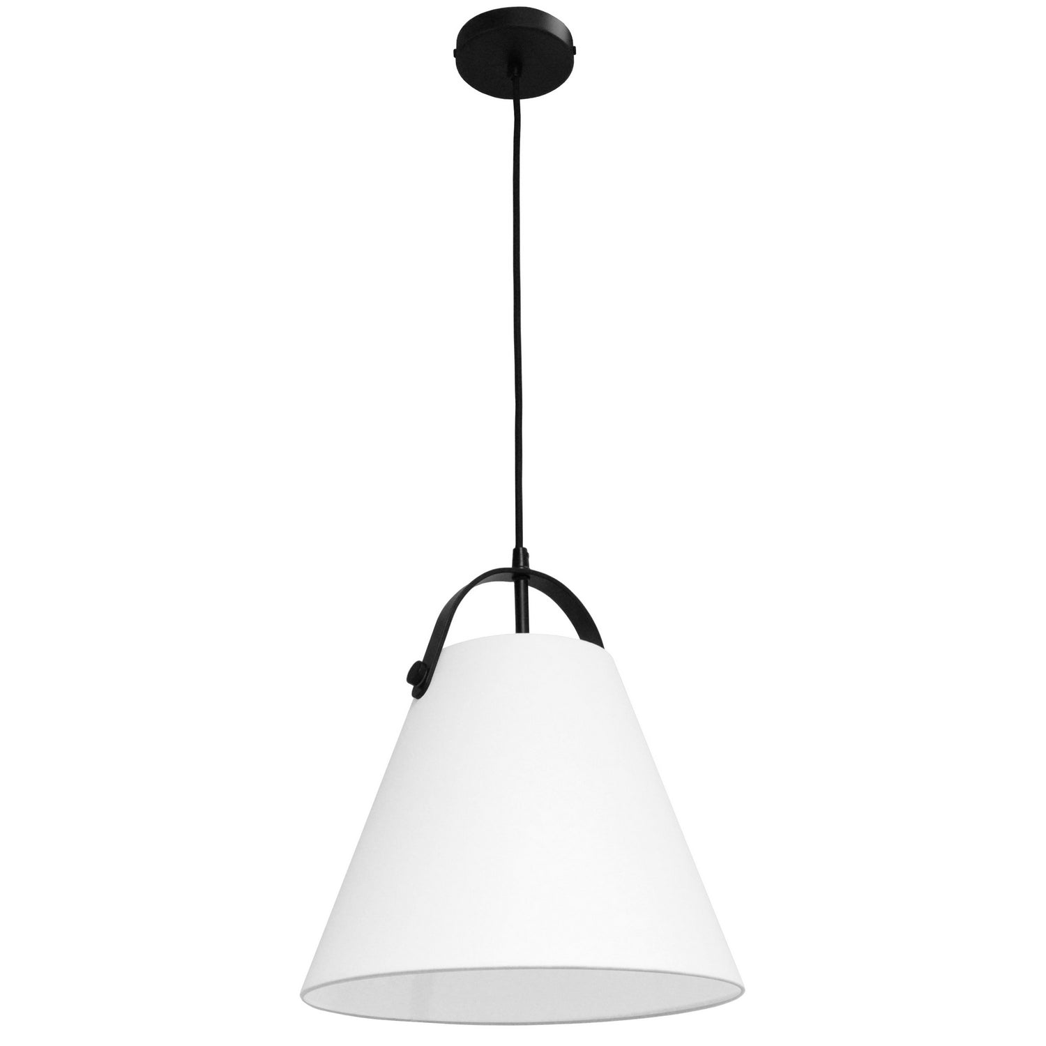 Dainolite Ltd - EMP-111P-790-MB - One Light Pendant - Emperor - White