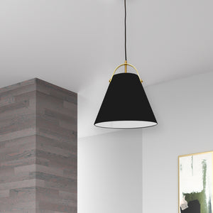 Dainolite Ltd - EMP-111P-797-AGB - One Light Pendant - Emperor - Black