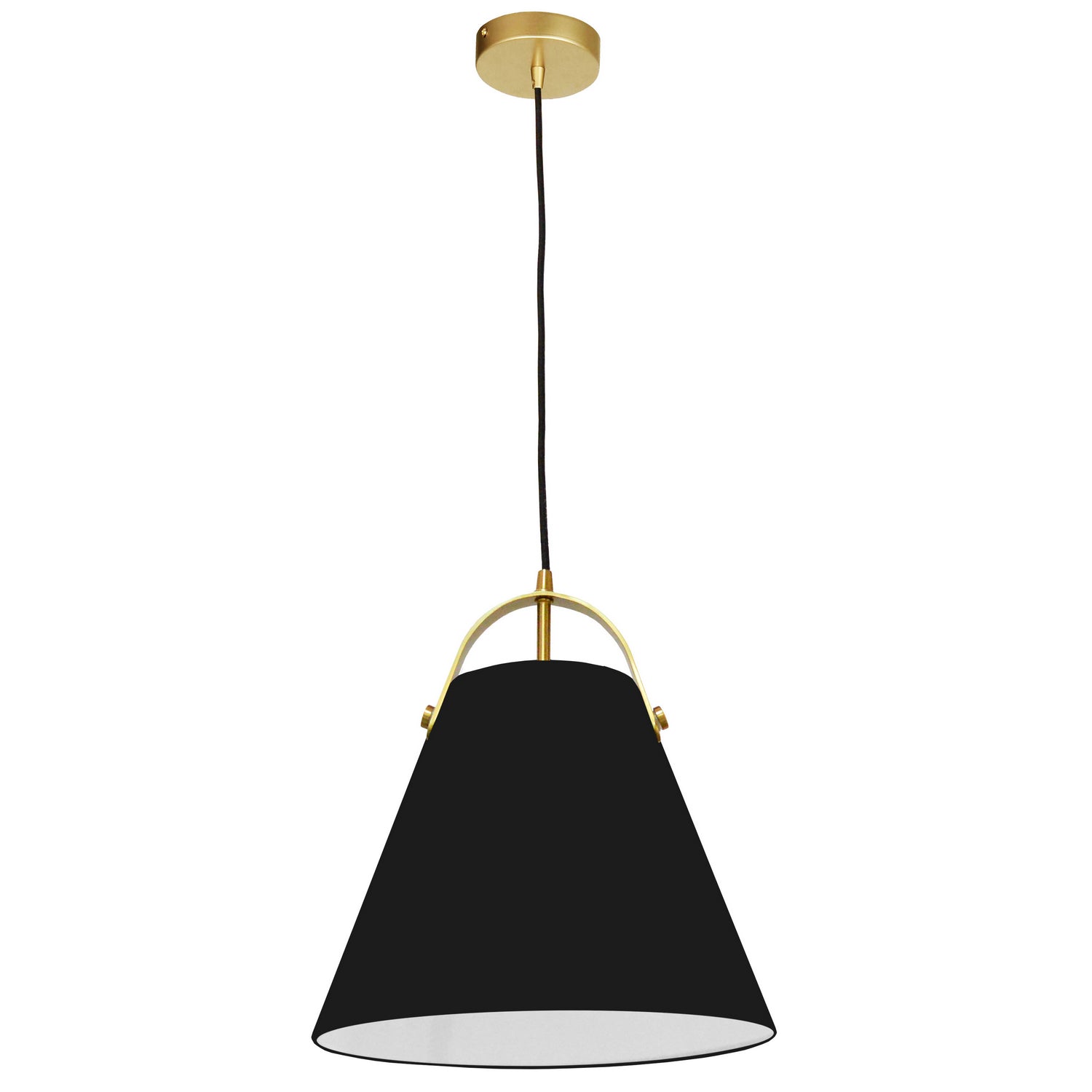 Dainolite Ltd - EMP-111P-797-AGB - One Light Pendant - Emperor - Black