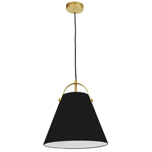 Dainolite Ltd - EMP-111P-797-AGB - One Light Pendant - Emperor - Black