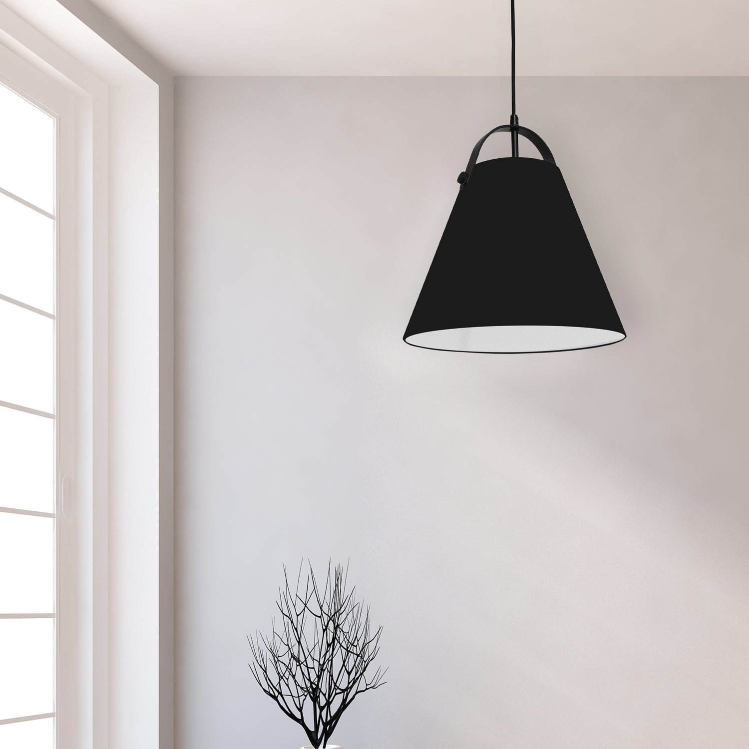 Dainolite Ltd - EMP-111P-797-MB - One Light Pendant - Emperor - Black