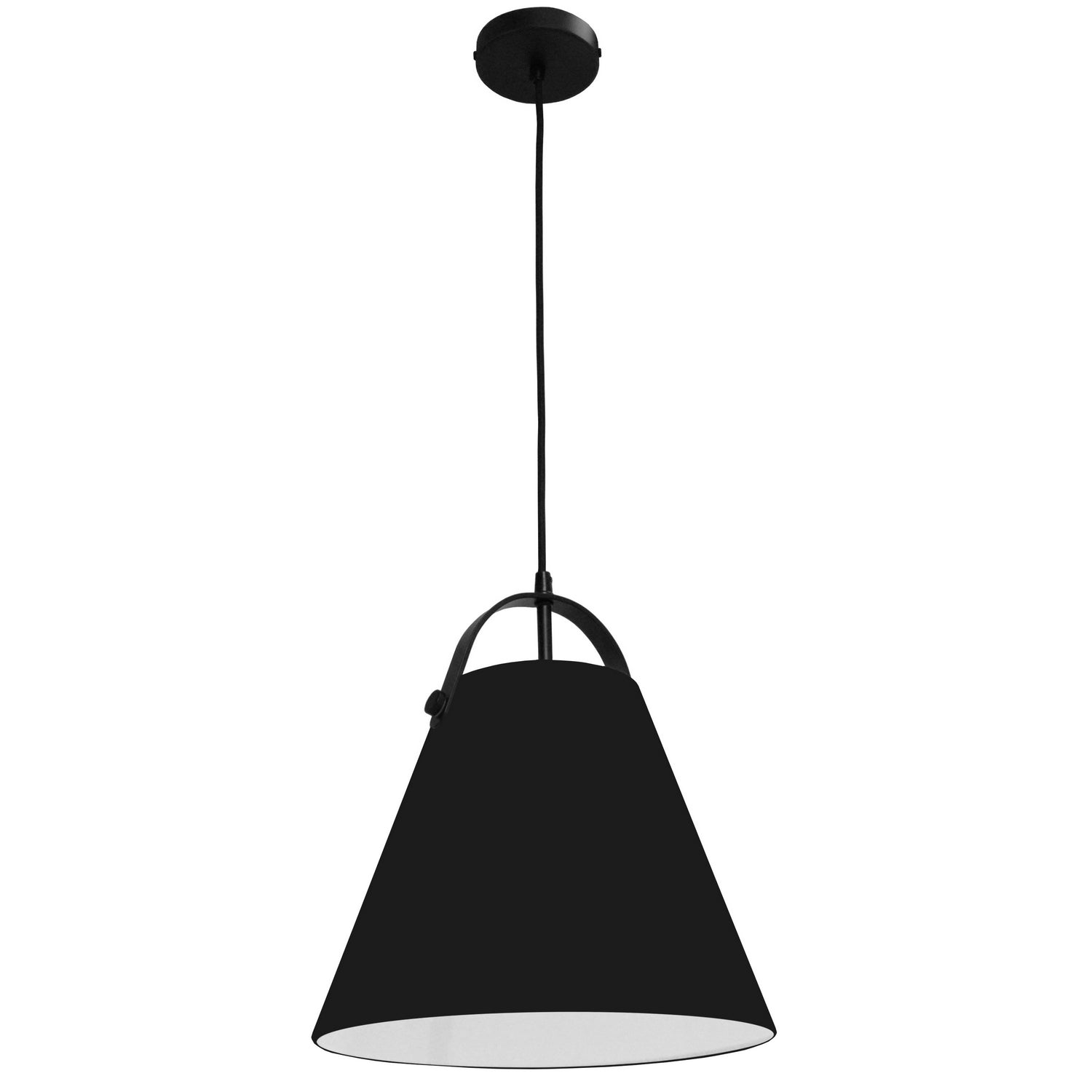 Dainolite Ltd - EMP-111P-797-MB - One Light Pendant - Emperor - Black