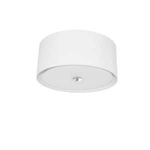 Dainolite Ltd - HEL-163FH-PC-WH - Three Light Flush Mount - Helena - White