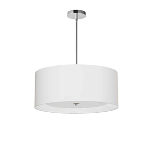 Dainolite Ltd - HEL-224P-PC-WH - Four Light Pendant - Helena - White