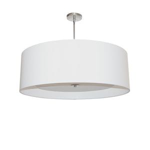 Dainolite Ltd - HEL-224P-PC-WH - Four Light Pendant - Helena - White