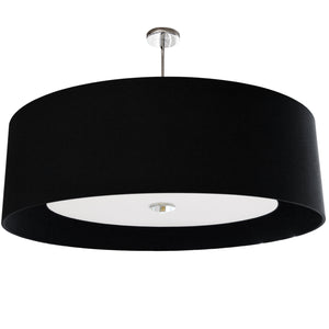 Dainolite Ltd - HEL-304P-PC-BW - Four Light Pendant - Helena - Black