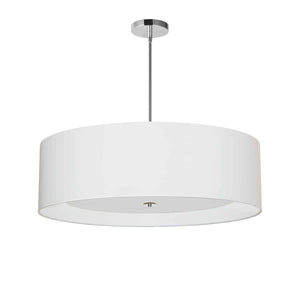 Dainolite Ltd - HEL-304P-PC-WH - Four Light Pendant - Helena - White