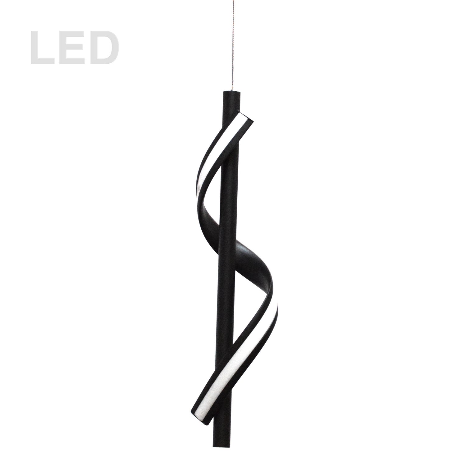 Dainolite Ltd - JTN-178LEDP-MB - LED Pendant - Justine - Black