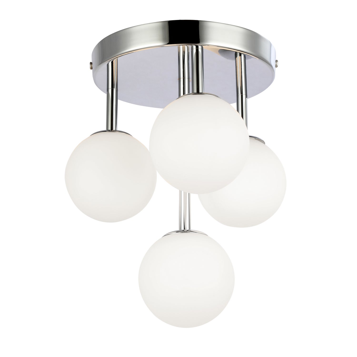 Dainolite Ltd - MGL-94FH-PC - Four Light Flush Mount - Megallan - Polished Chrome