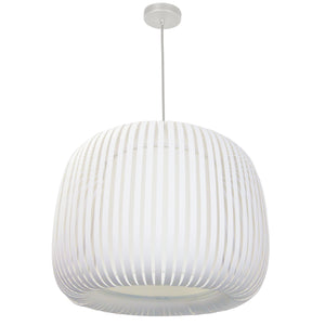 Dainolite Ltd - MIA-181P-195F - One Light Pendant - Mia - White