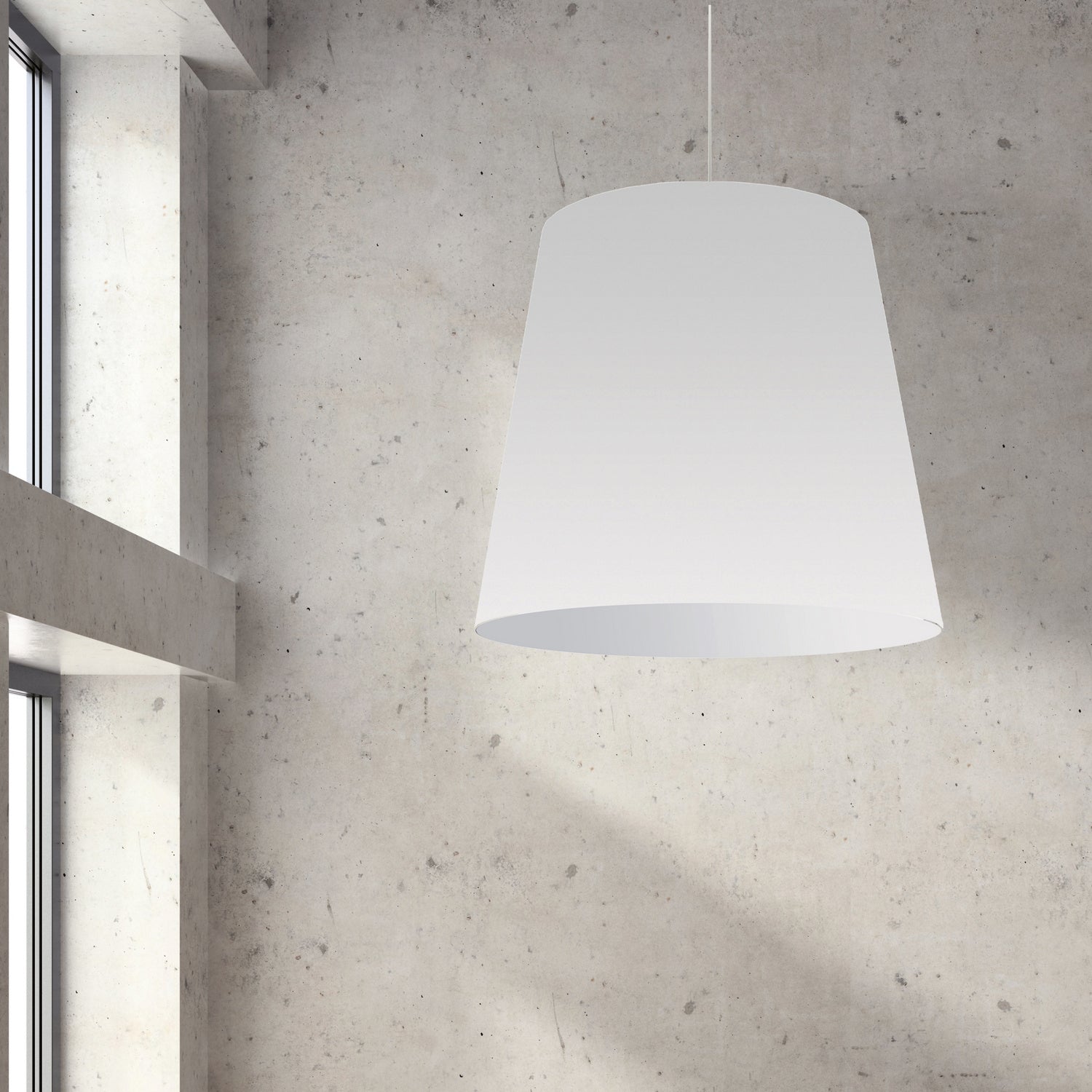 Dainolite Ltd - OD-XL-790 - One Light Pendant - Oversized Drum - White