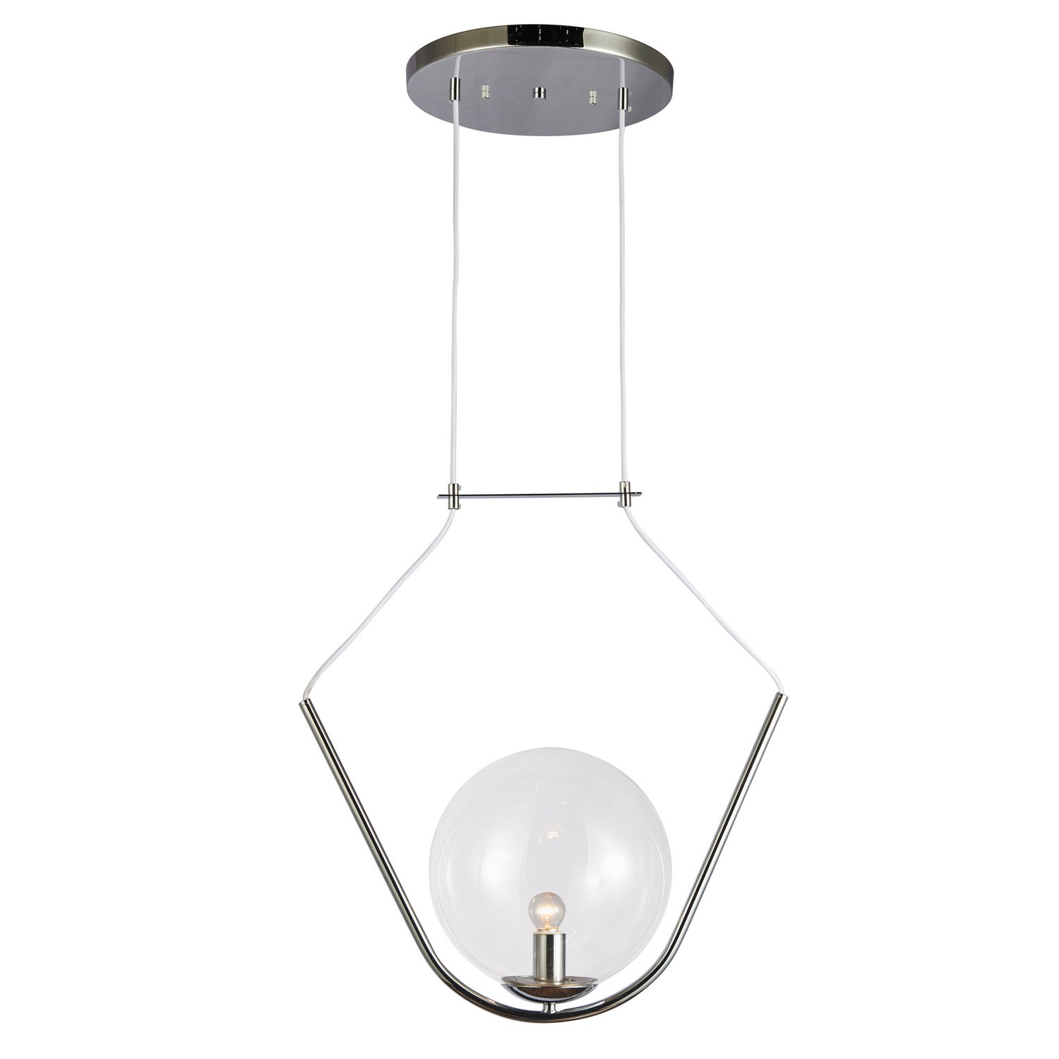 Dainolite Ltd - ORN-241P-PC - One Light Pendant - Orion - Polished Chrome