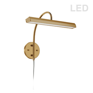 Dainolite Ltd - PIC120-16LED-AGB - LED Picture Light - Display/Exhibit - Aged Brass