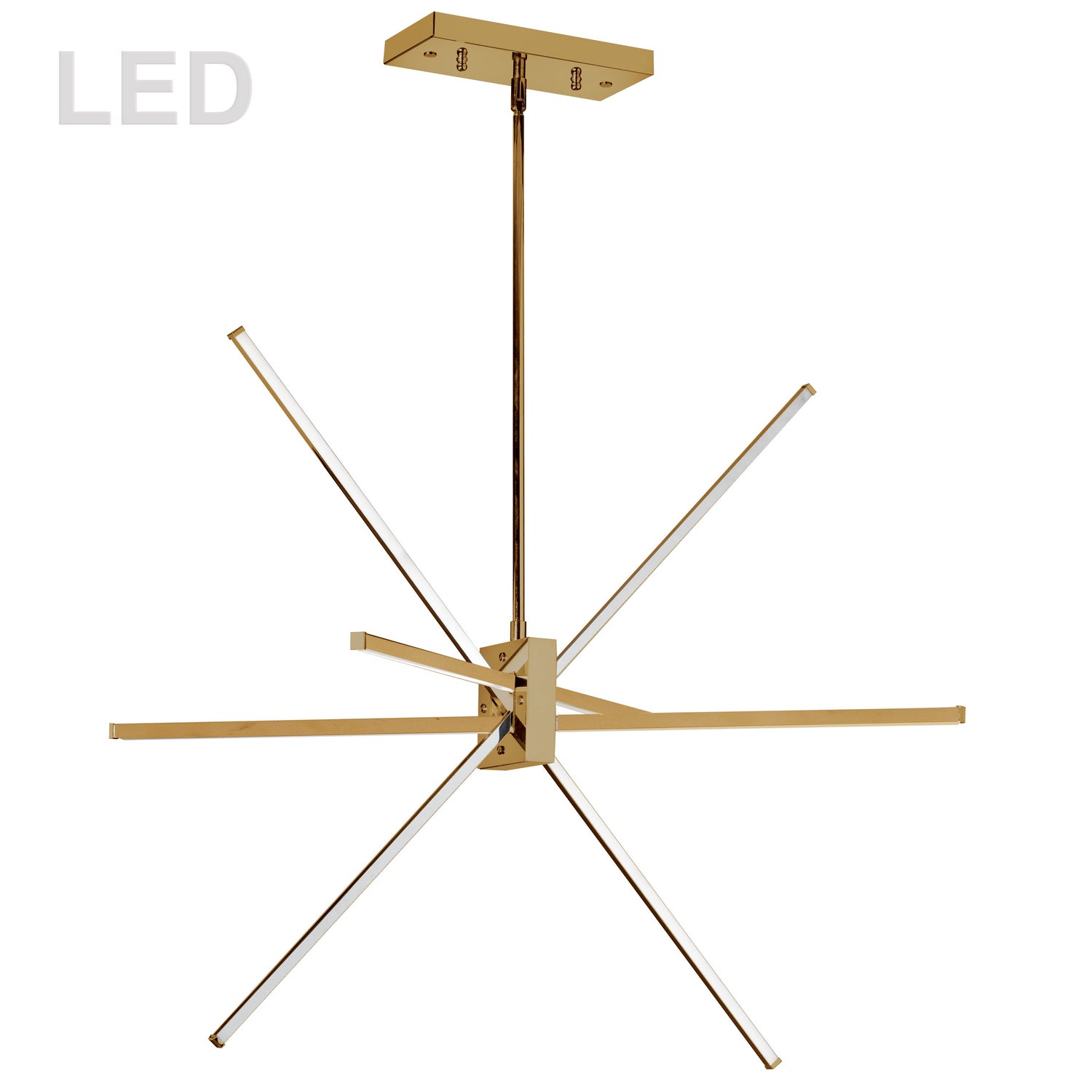 Dainolite Ltd - SUM-34P-AGB - LED Pendant - Summit - Aged Brass