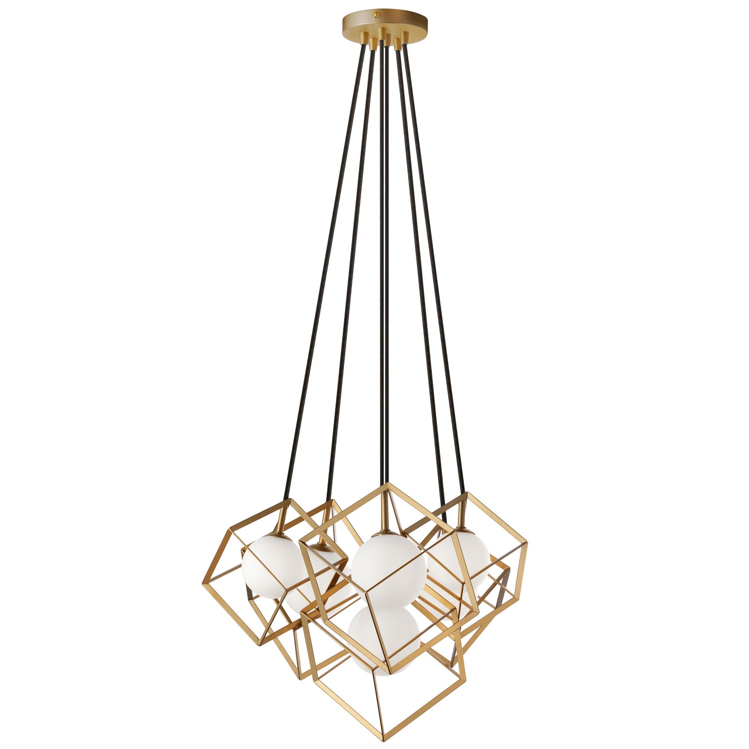 Dainolite Ltd - TSN-6P-GLD - Six Light Pendant - Thomson - Gold