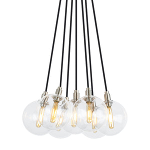 Visual Comfort Modern - 700GMBMP7CS-LED927 - LED Chandelier - Gambit - Satin Nickel