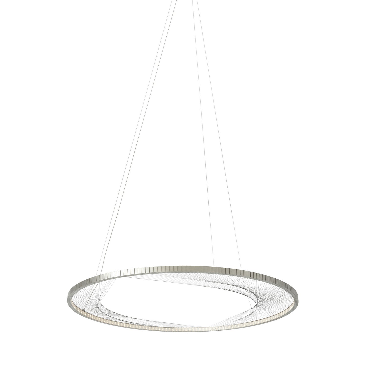 Visual Comfort Modern - 700INT45S-LED827 - LED Suspension - Interlace - Satin Nickel