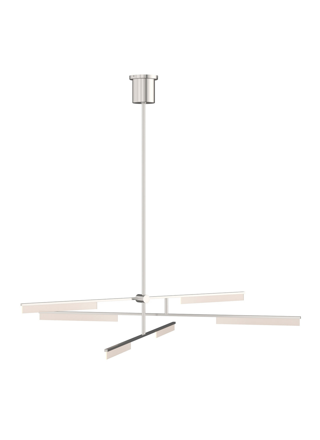 Visual Comfort Modern - 700KLE6N-LED930 - LED Chandelier - Klee - Polished Nickel