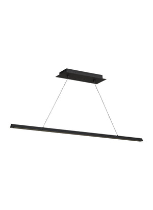 Visual Comfort Modern - 700LSDES48B-LED92730 - LED Suspension - Dessau - Nightshade Black