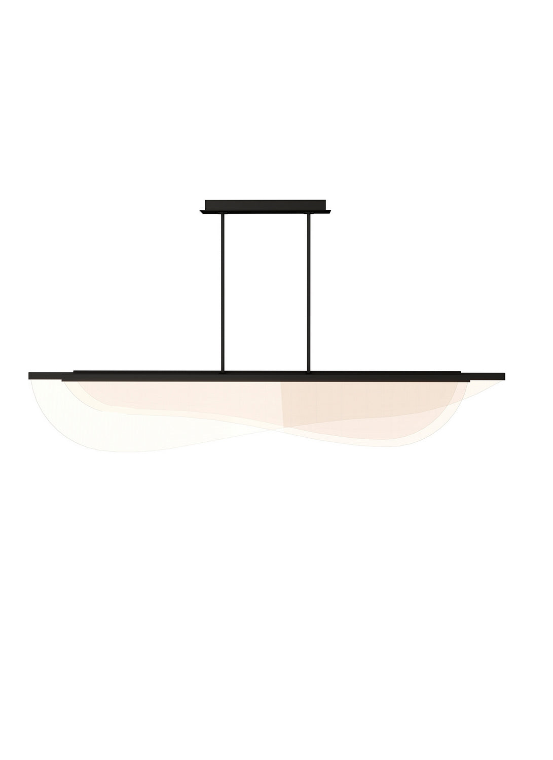 Visual Comfort Modern - 700LSNYR60B-LED930 - LED Suspension - Nyra - Nightshade Black