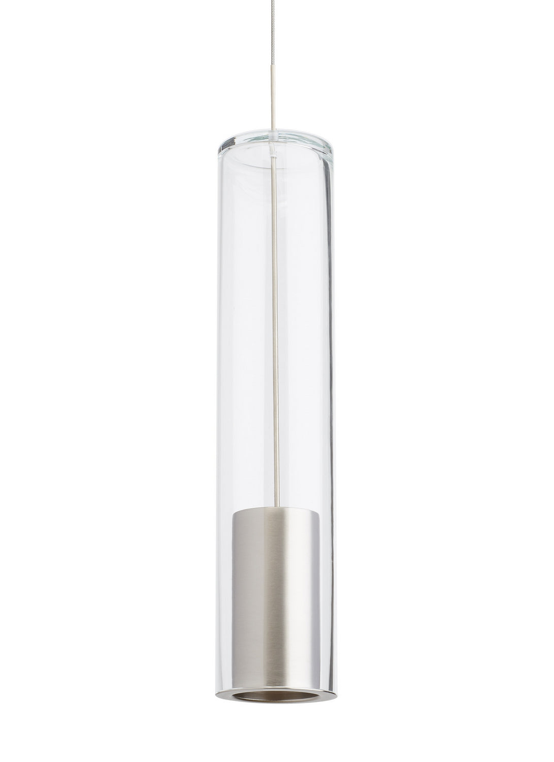 Visual Comfort Modern - 700MOCPTCS - One Light Pendant - Captra - Satin Nickel