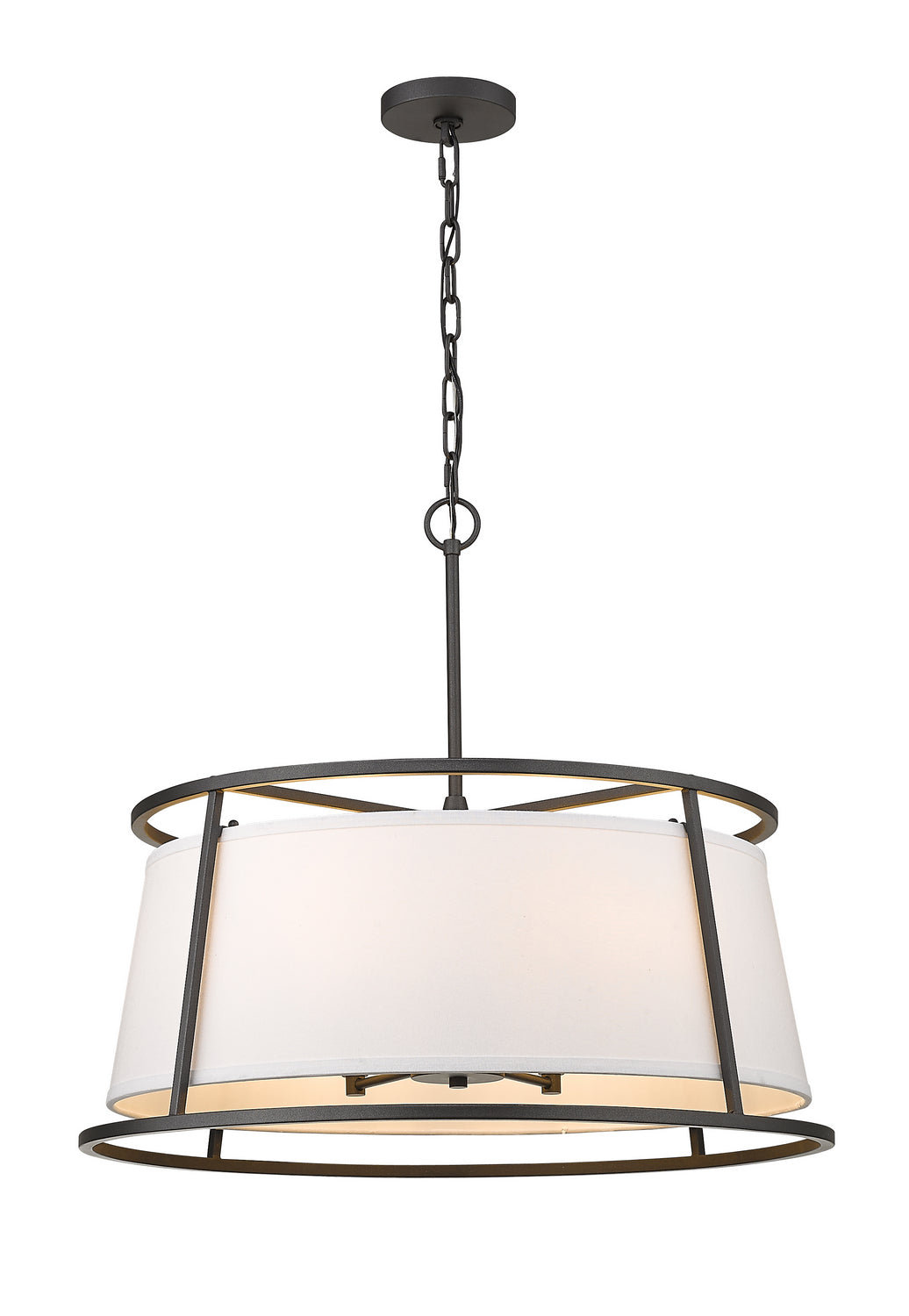 Z-Lite - 1935-26IO - Six Light Chandelier - Lenyx Pendant - Iron Ore