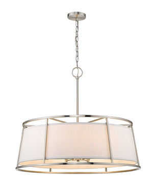 Z-Lite - 1935-32BN - Eight Light Chandelier - Lenyx Pendant - Brushed Nickel