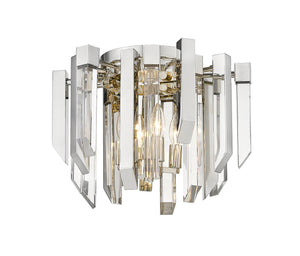 Z-Lite - 4006F-PN - Four Light Flush Mount - Bova - Polished Nickel