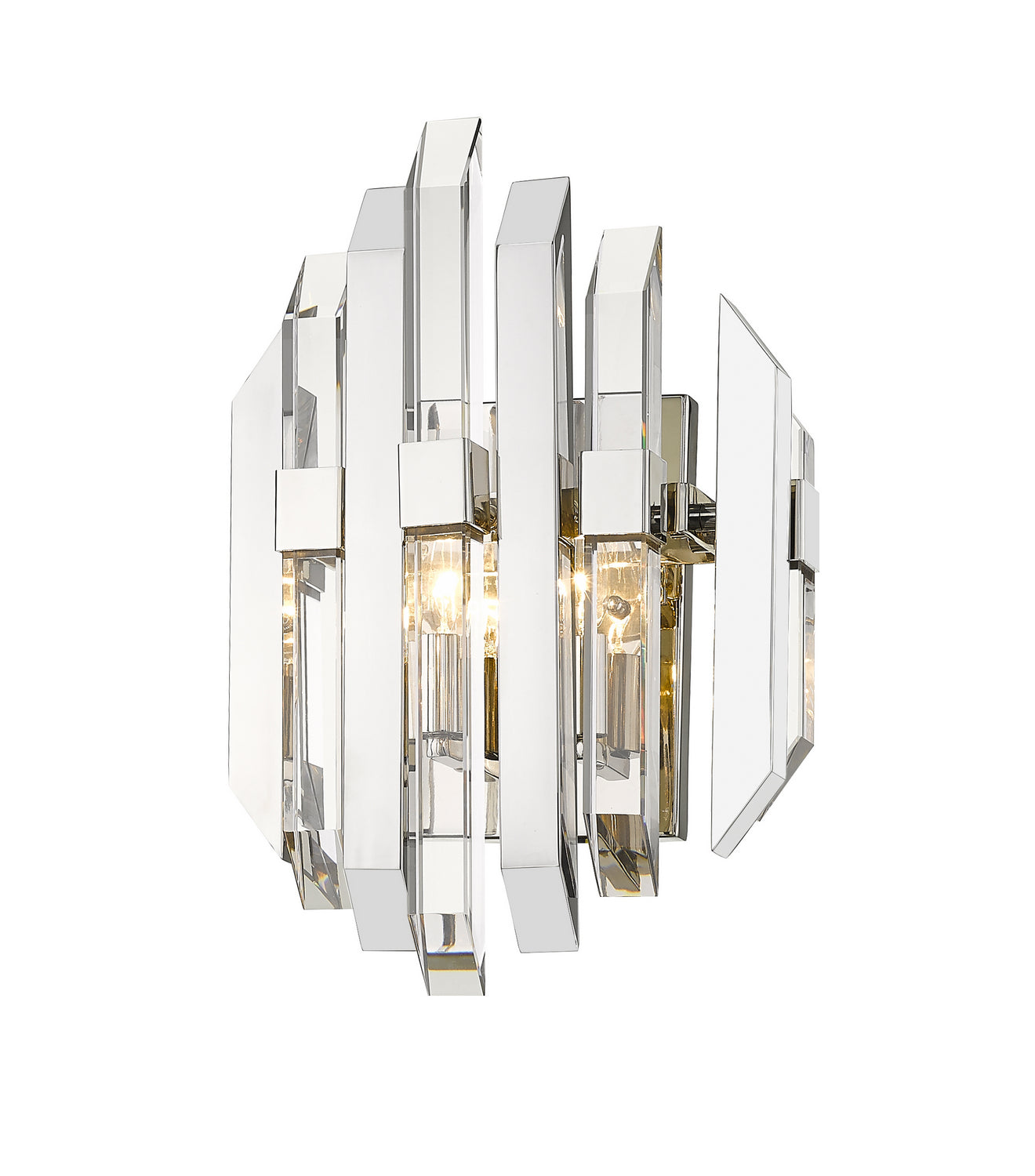 Z-Lite - 4006S-PN - Two Light Wall Sconce - Bova - Polished Nickel