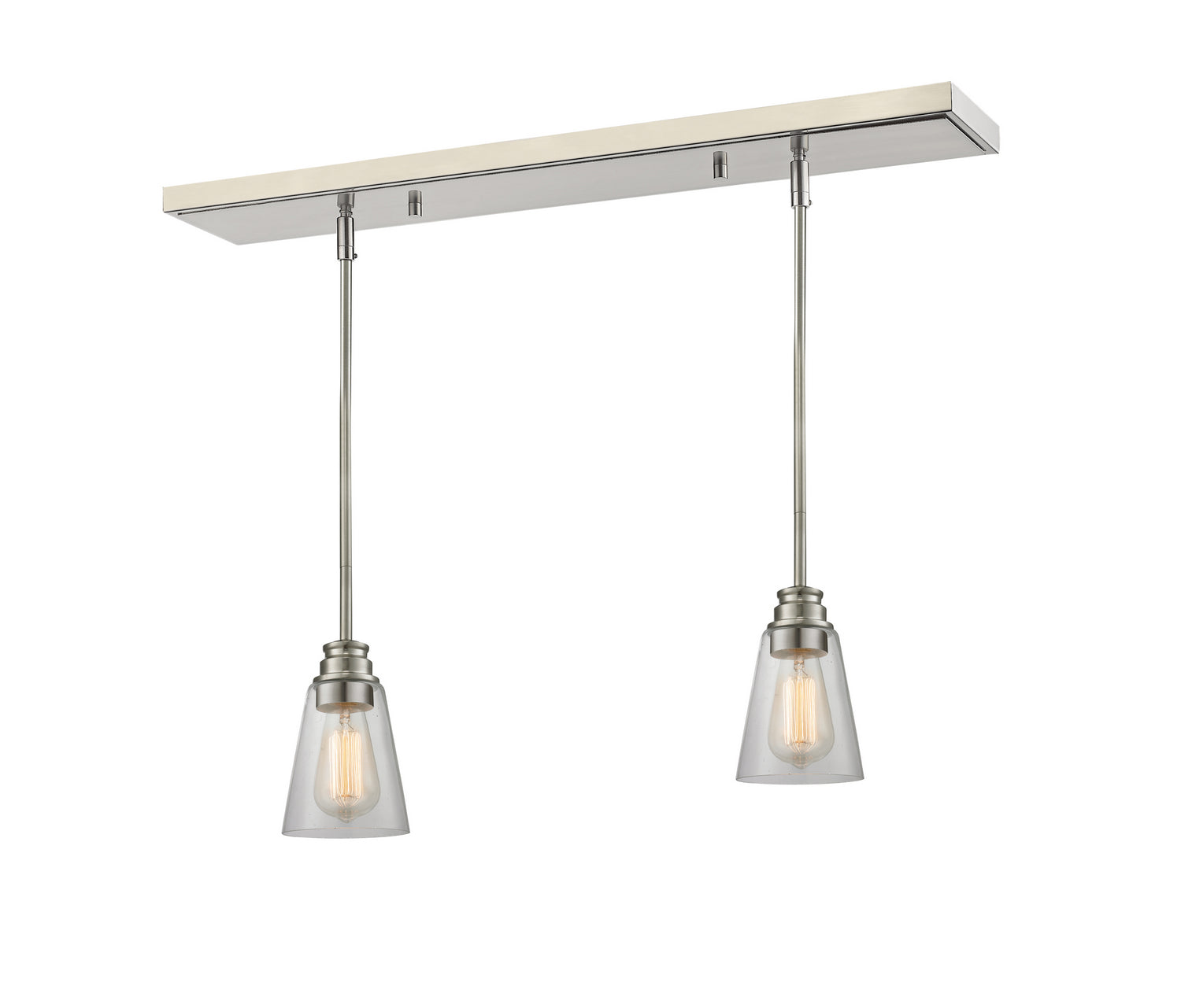 Z-Lite - 428MP-2BN - One Light Linear Chandelier - Annora - Brushed Nickel